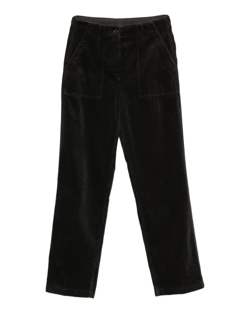 ASPESI Cordhose mit aufgesetzten Taschen - Schwarz Schwarz