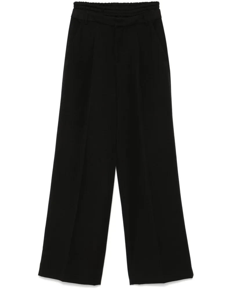 Liu Jo Hose im Layering-Look - Schwarz Schwarz