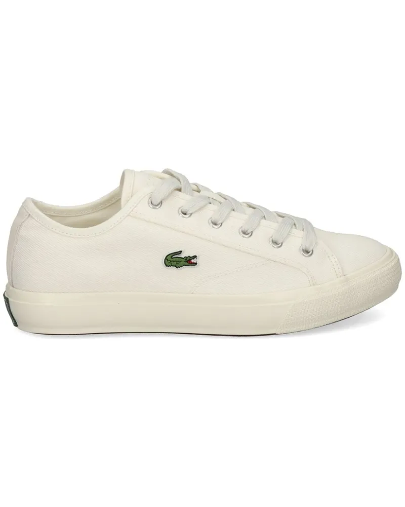 Lacoste Backcourt Sneakers mit Logo-Patch - Nude Nude