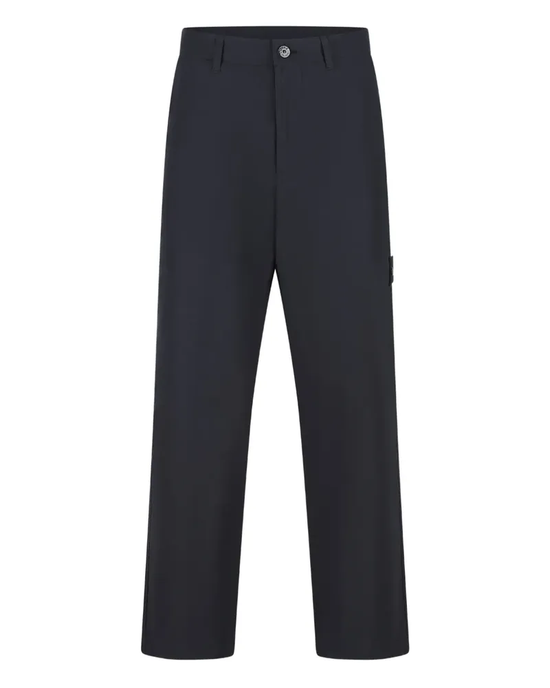 Stone Island Hose mit aufgesetzten Taschen - Blau Blau
