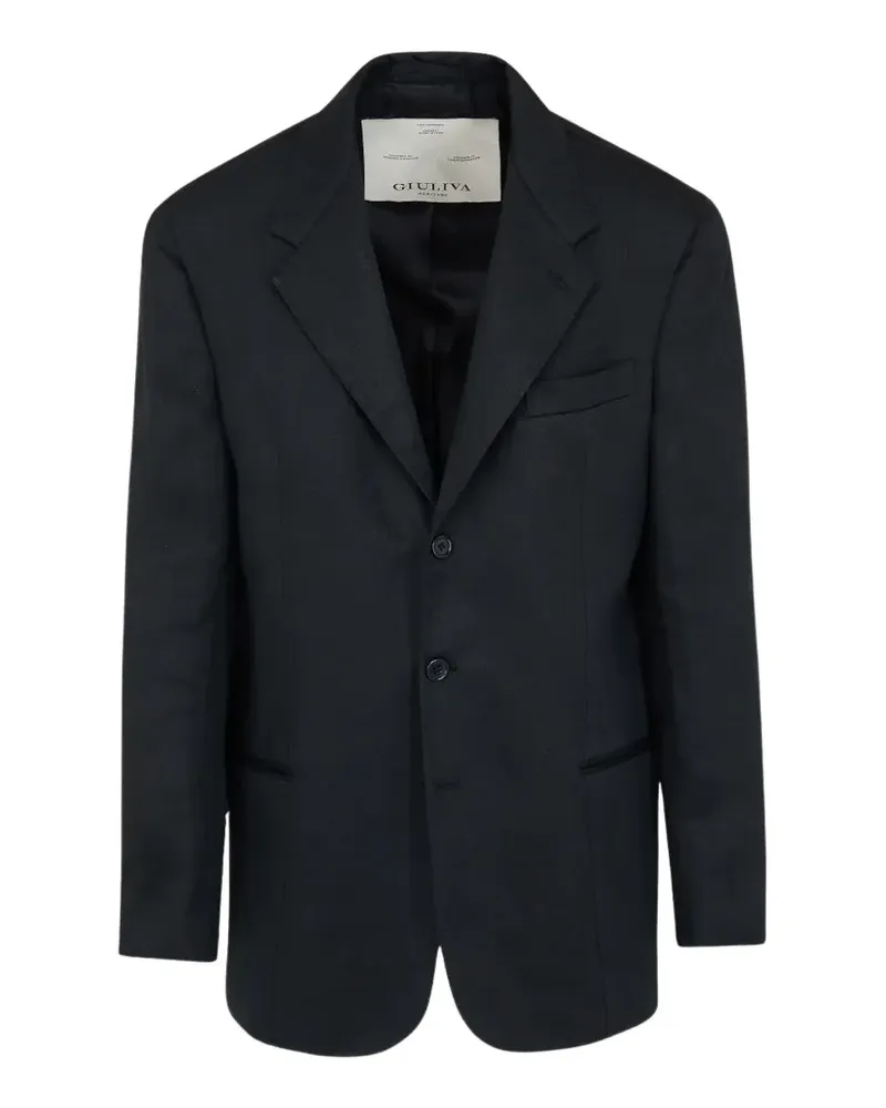 Giuliva Heritage Collection Manfredi single-breasted blazer - Schwarz Schwarz