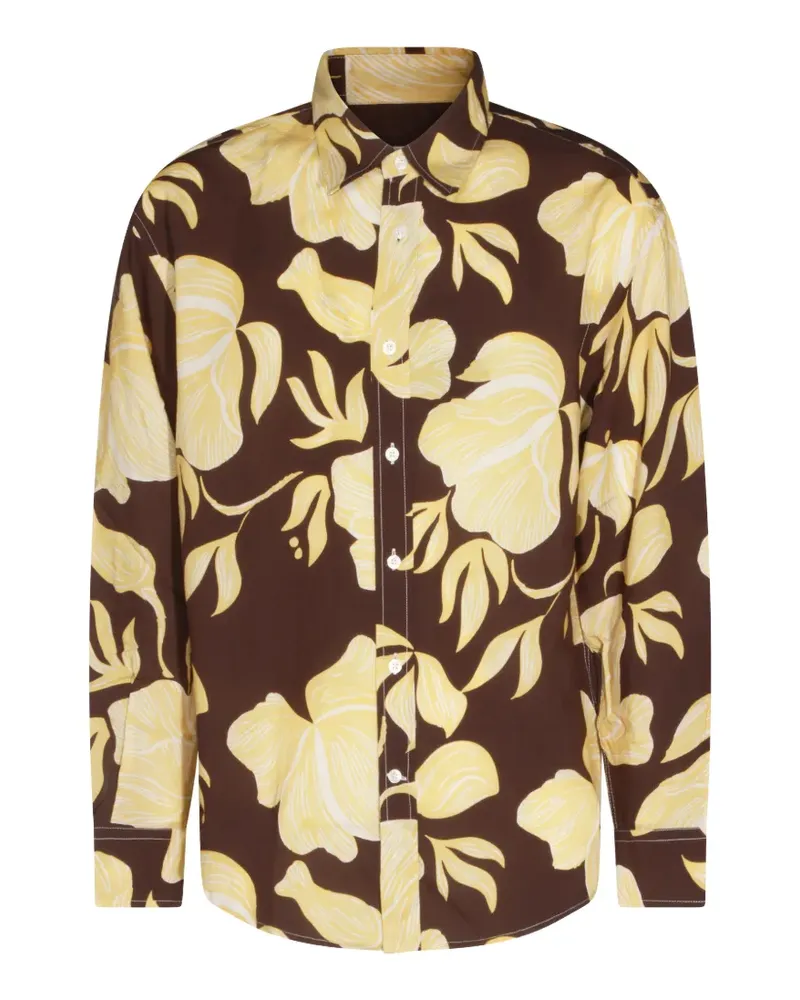 Altea floral-print shirt - Braun Braun