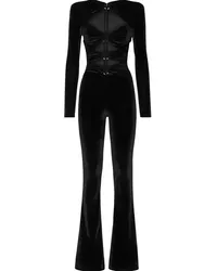 Philipp Plein Jumpsuit mit Cut-Outs Schwarz