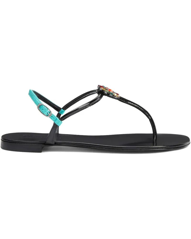 Giuseppe Zanotti Noussa Sandalen - Schwarz Schwarz