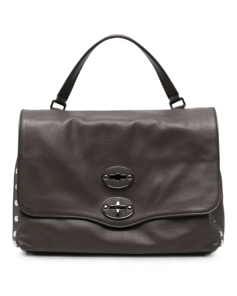 Zanellato small Postina Saeta tote bag - Braun Braun