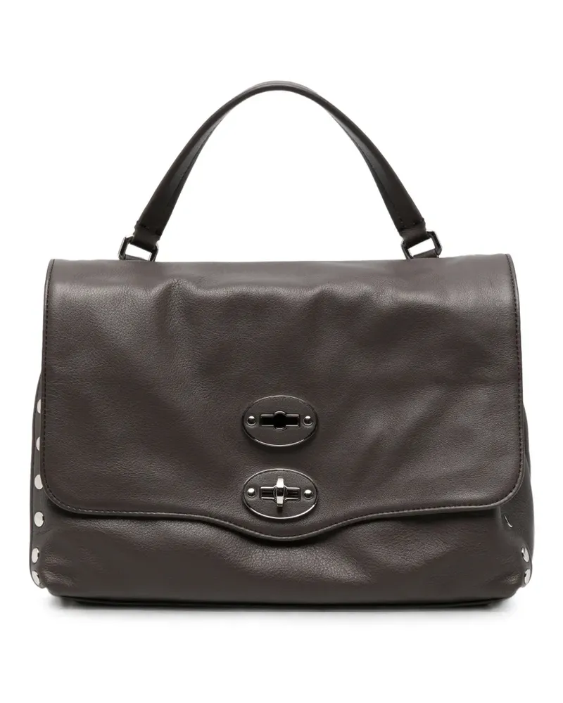 Zanellato Kleine Postina Saeta Handtasche - Braun Braun
