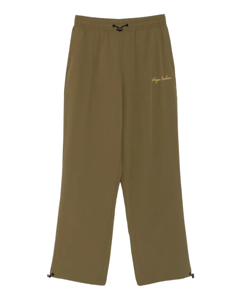 Sergio Tacchini Brunelleschi logo-embroidered track pants - Grün Grün