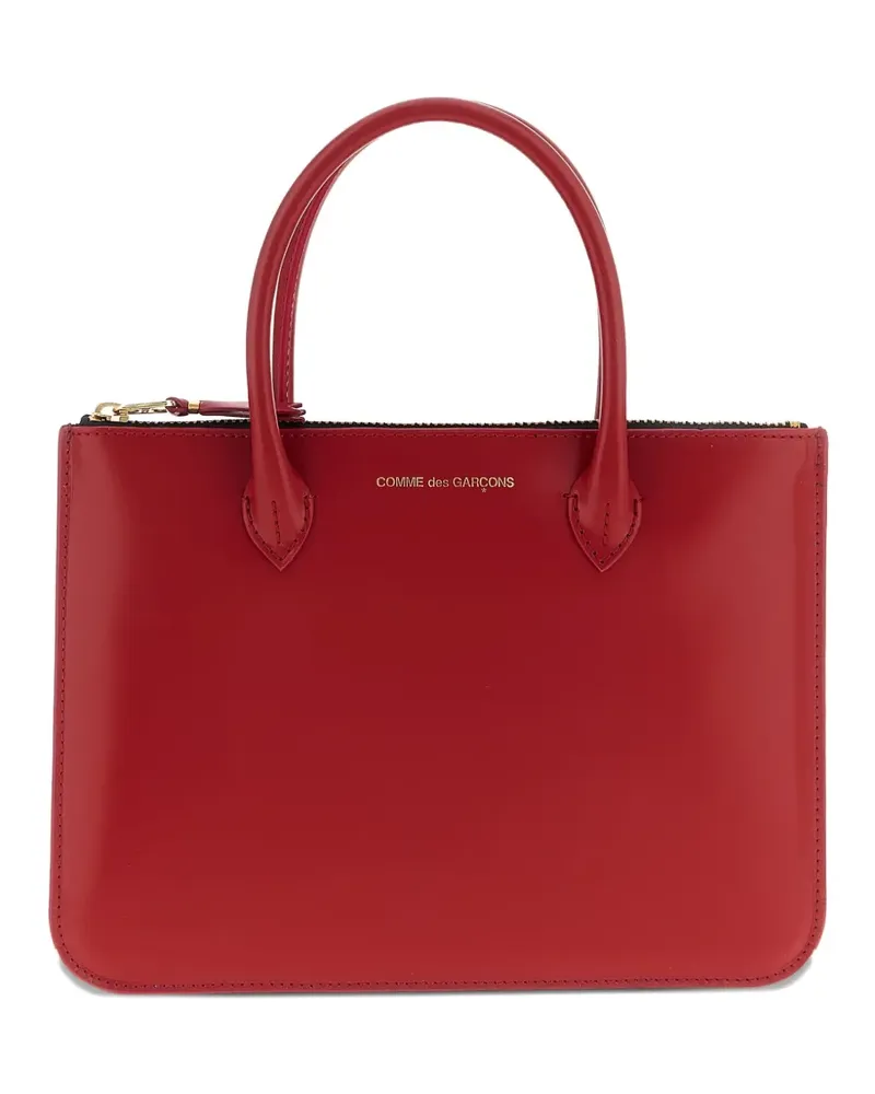 Comme des Garçons Handtasche aus Leder - Rot Rot