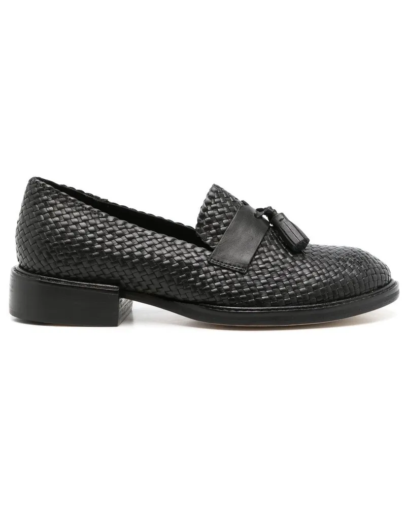 Sarah Chofakian Hockney Loafer Schwarz