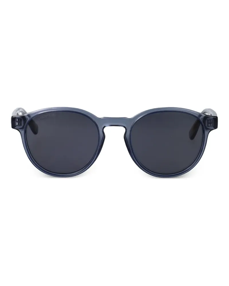 Lacoste Sonnenbrille mit rundem Gestell - Blau Blau