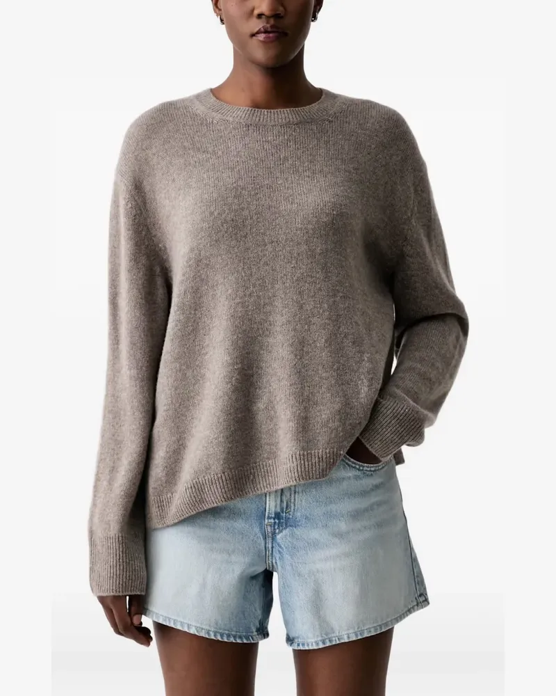 Marc O'Polo Pullover mit rundem Ausschnitt - Nude Nude