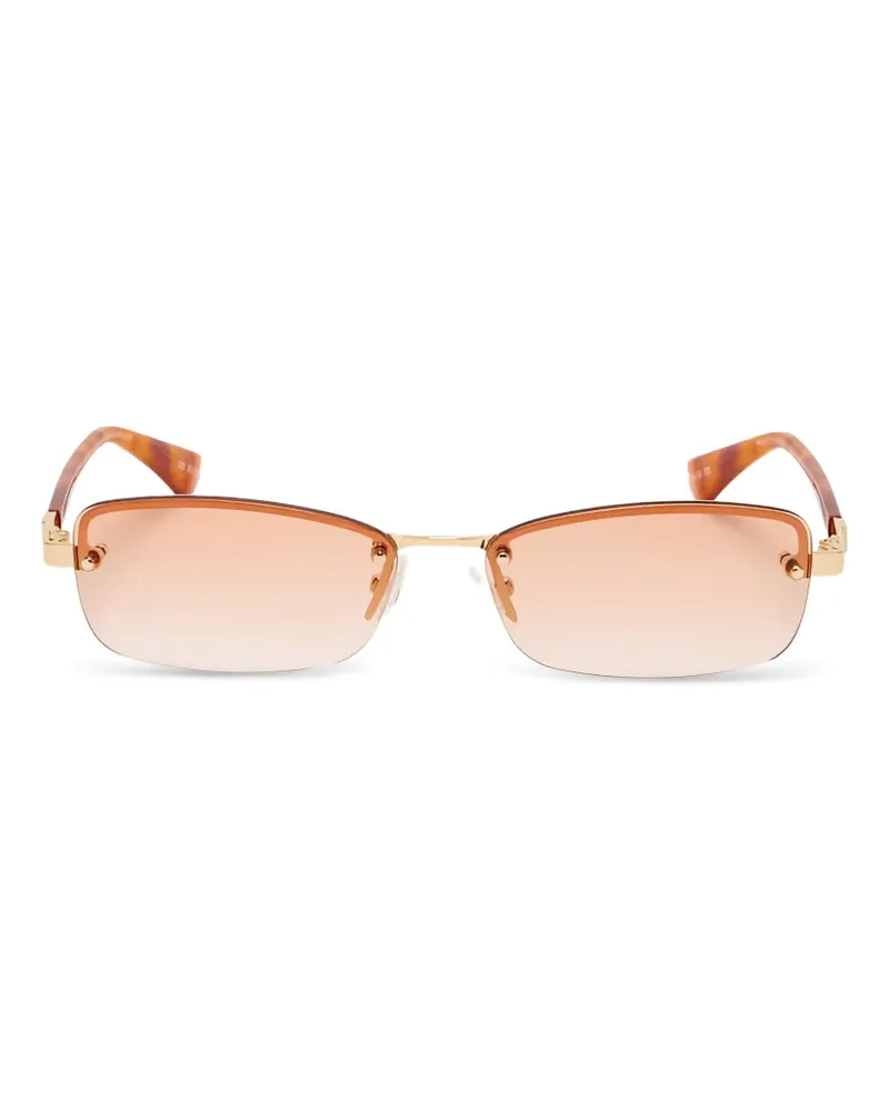 Le Specs Klassische Sonnenbrille - Gold Gold