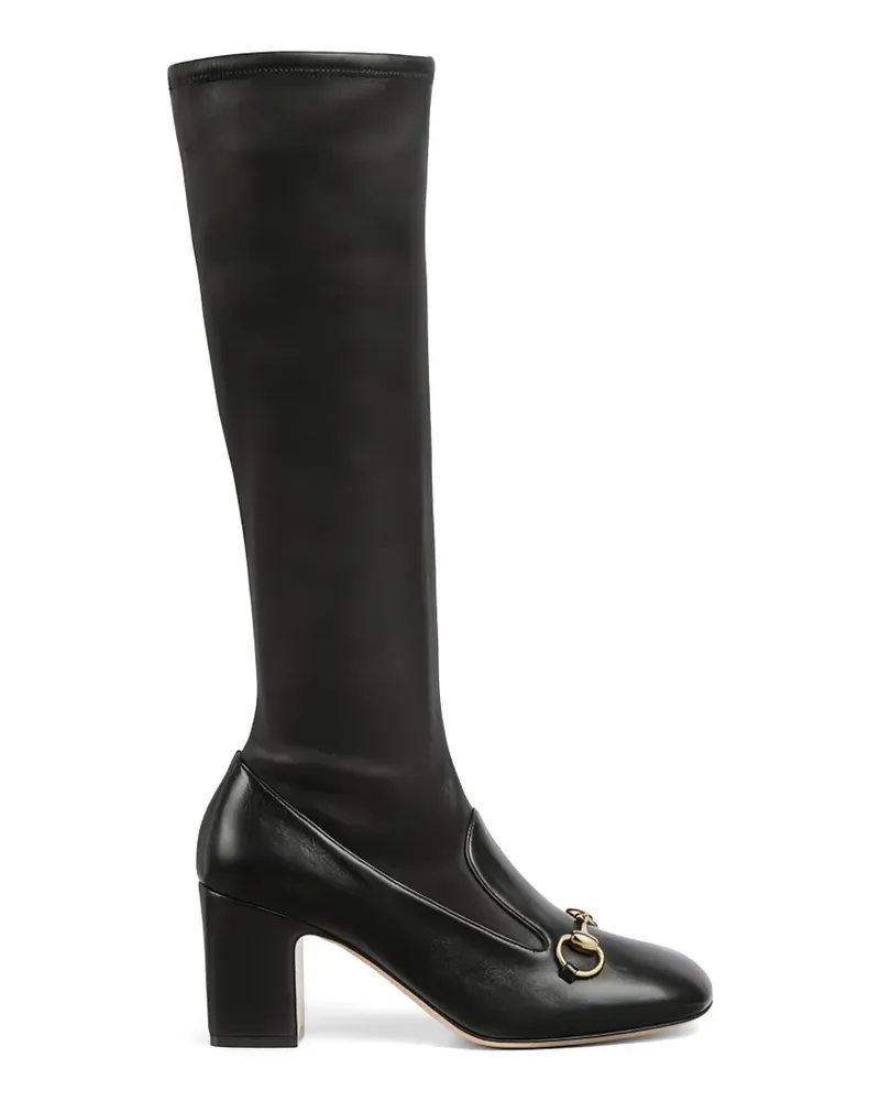 Gucci horsebit knee-high boots - Schwarz Schwarz