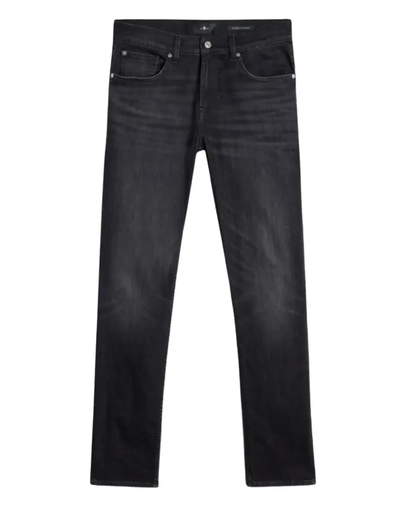 7 for all mankind Jeans mit Knopfverschluss - Grau Grau