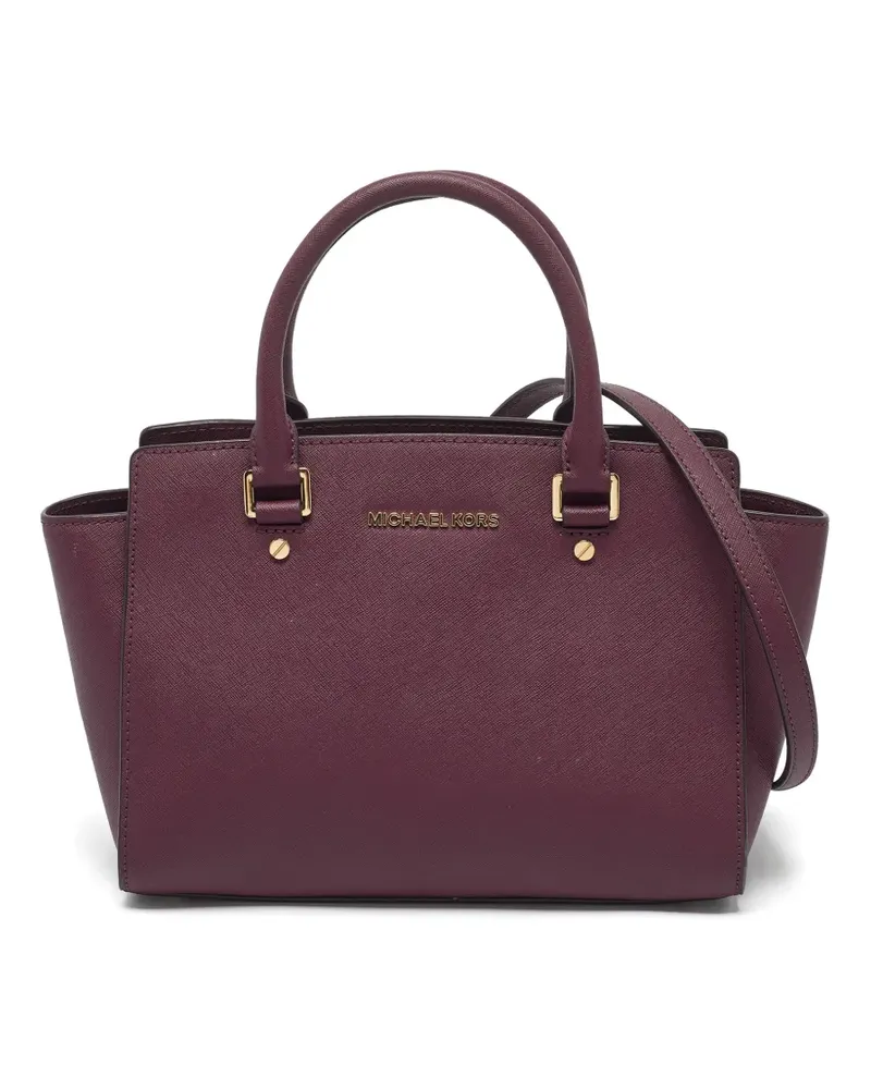 Michael Kors Mittelgroßer Selma Tote Bag - Rot Rot