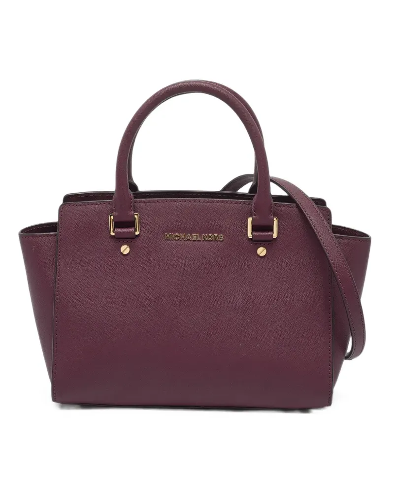 Michael Kors Mittelgroßer Selma Tote Bag - Rot Rot
