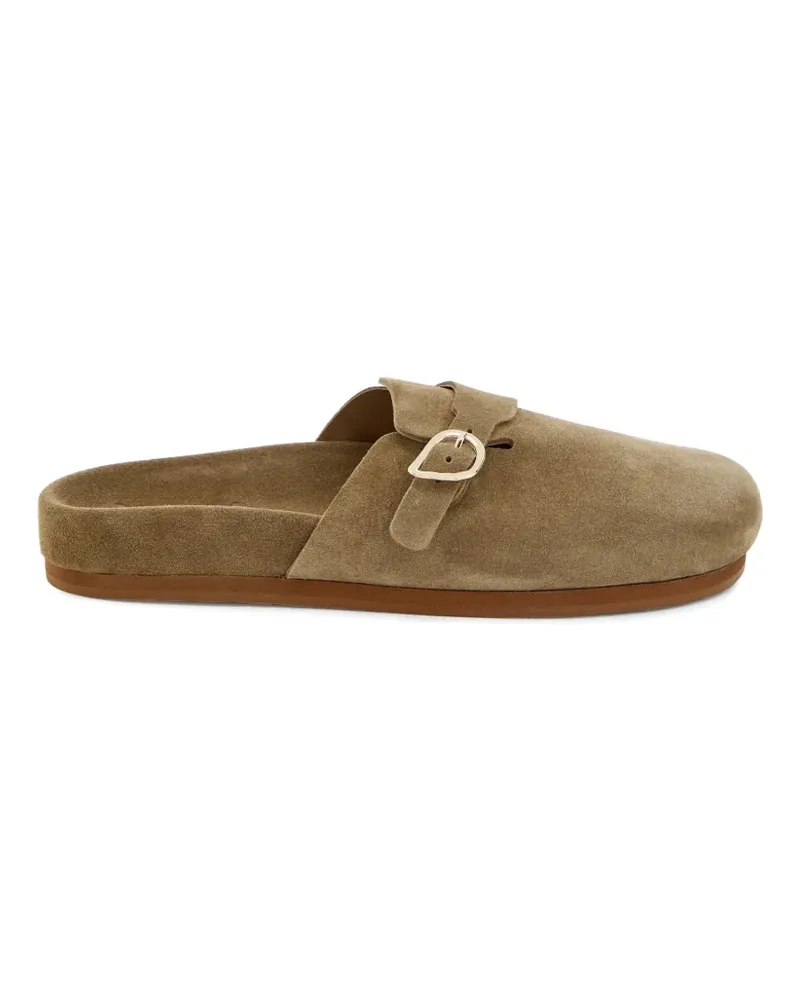 Ancient Greek Sandals Vasilista buckle strap mules - Grün Grün