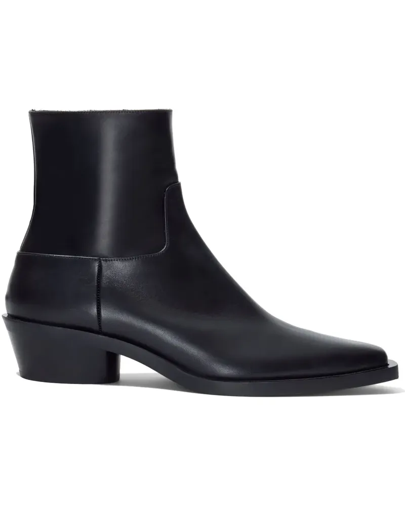 Proenza Schouler Stiefel aus Kalbsleder mit spitzer Kappe - Schwarz Schwarz