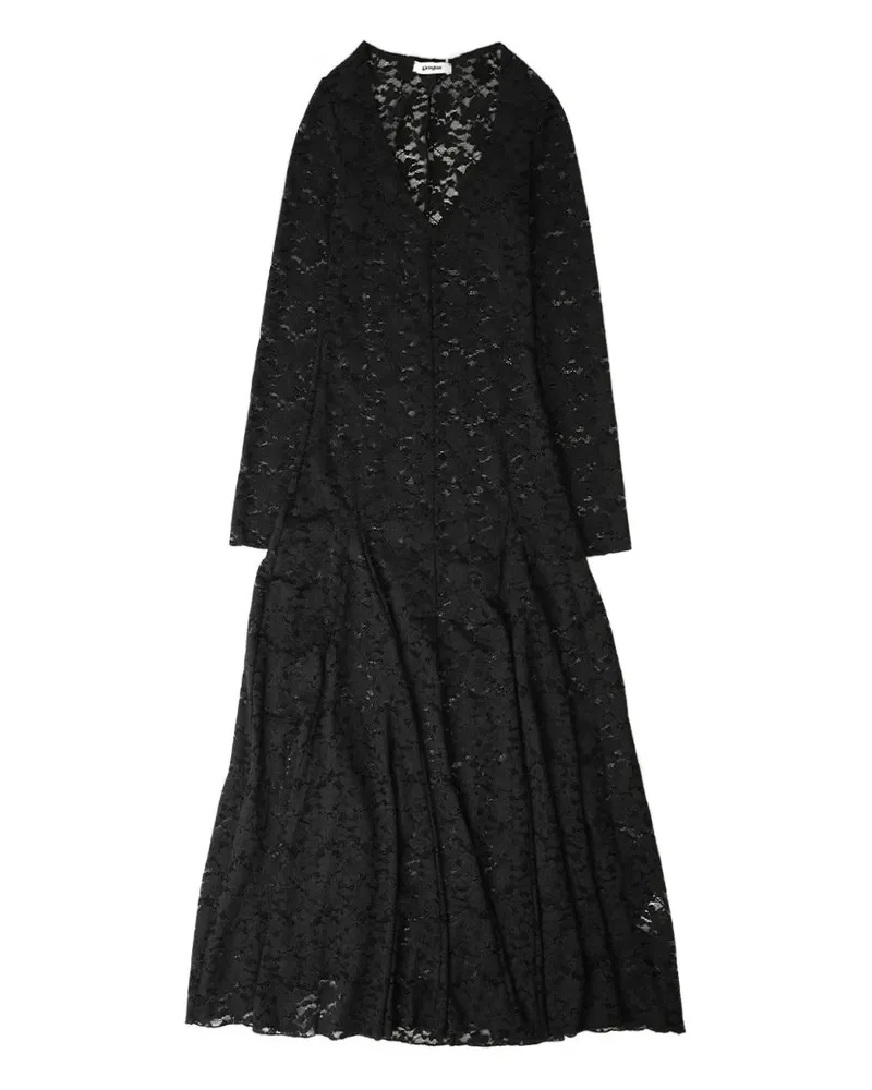GIMAGUAS Tess lace midi dress - Schwarz Schwarz