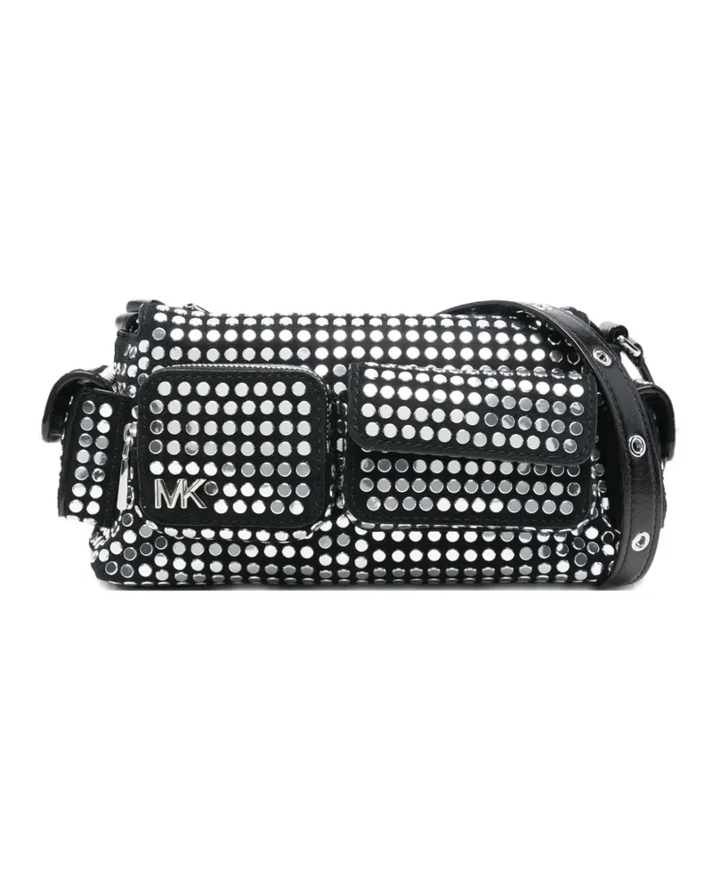 Michael Kors Dakota Schultertasche mit Nieten - Schwarz Schwarz