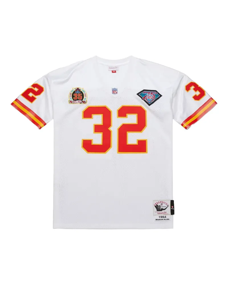 Mitchell & Ness x NFL Kansas City Chiefs 1994 Marcus Allen T-Shirt - Weiß Weiß