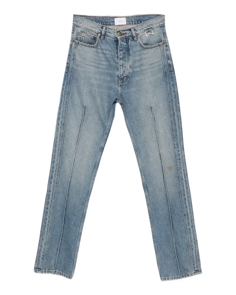 RHUDE Traxedo Straight-Leg-Jeans - Blau Blau