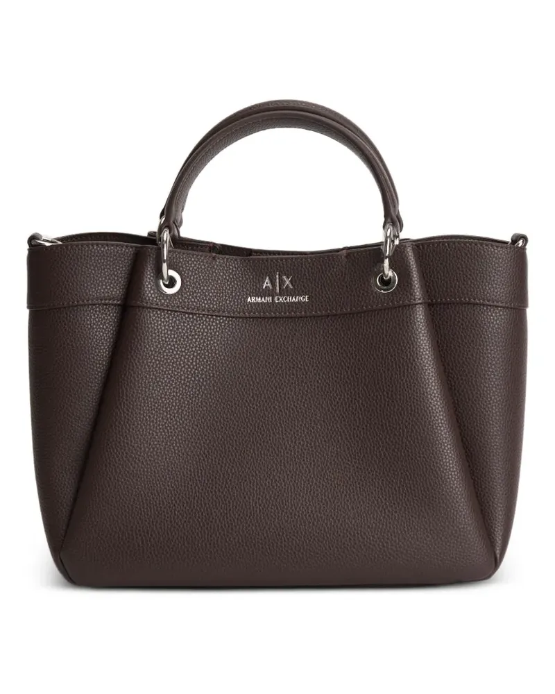 Armani Exchange top-handle shoulder bag - Braun Braun