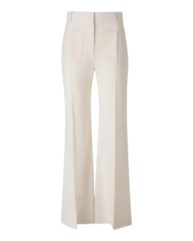 Victoria Beckham patch-pockets trousers - Nude Nude