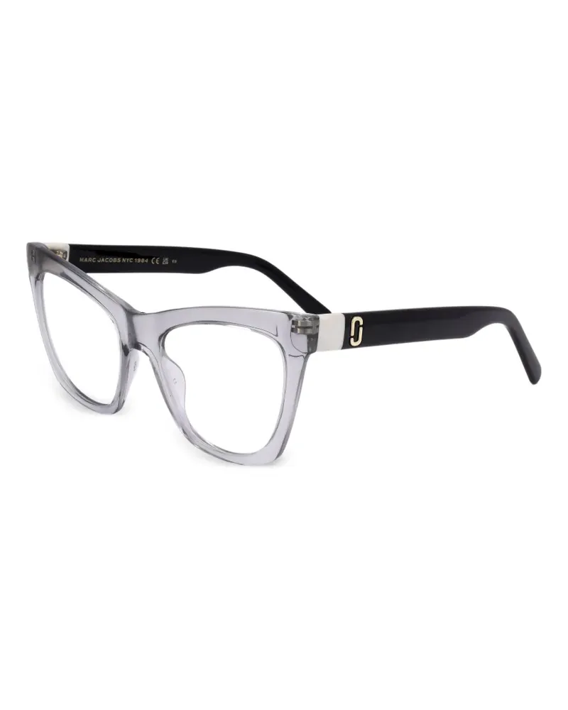 Marc Jacobs Brille mit Cat-Eye-Gestell - Grau Grau