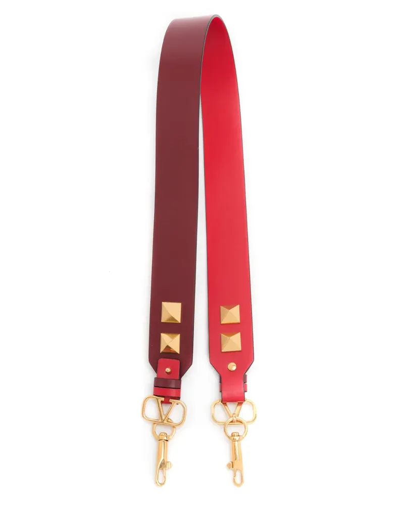 Valentino Garavani Wendbarer Rockstud Schulterriemen - Rot Rot