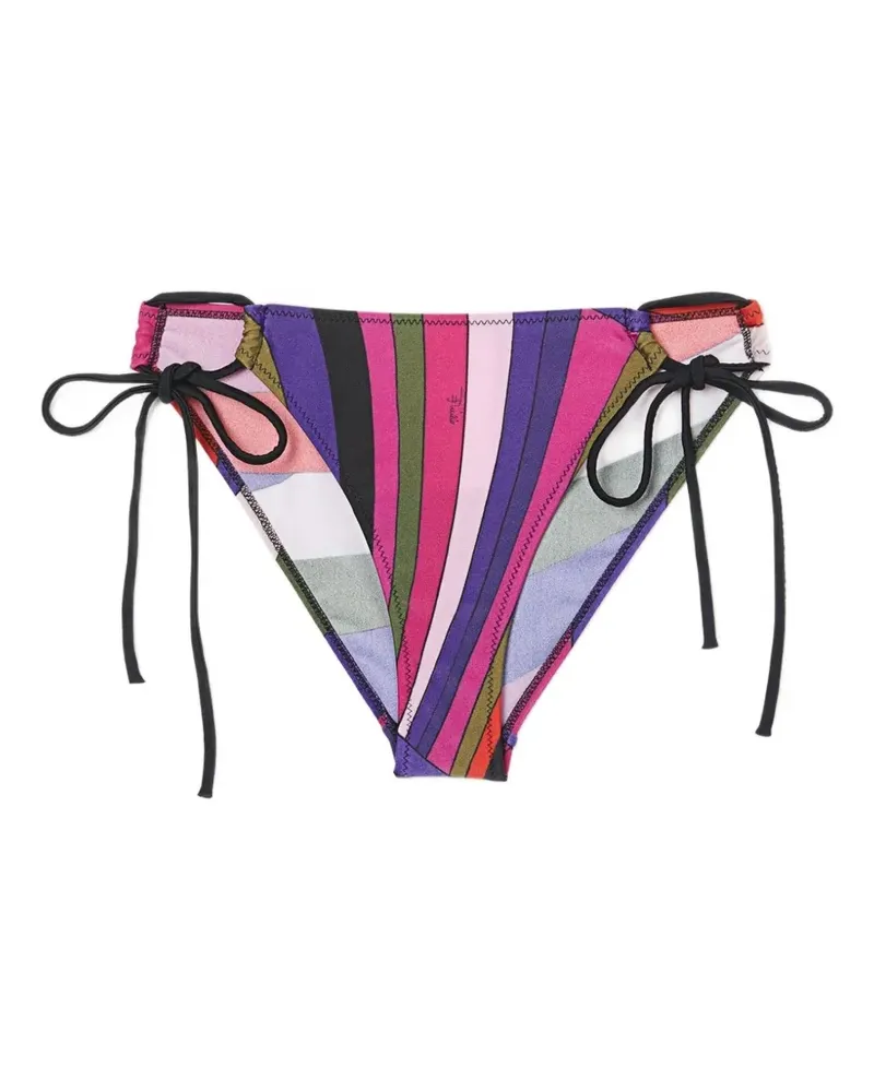 Emilio Pucci Bikinihöschen mit Print - Rot Rot