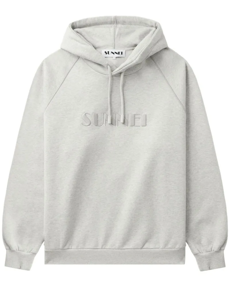 SUNNEI Hoodie mit Logo-Stickerei - Grau Grau