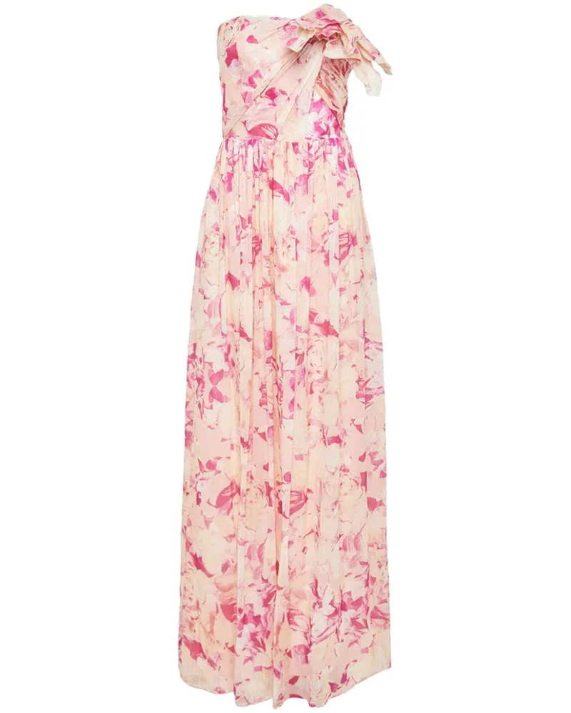 Monique Lhuillier Marlee Maxikleid - Rosa Rosa