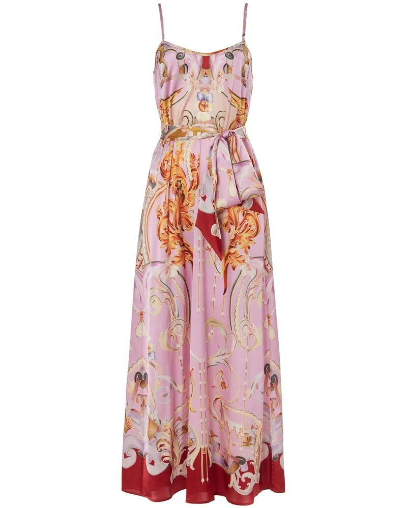 Temperley London Camisole-Kleid mit Carline-Print - Rosa Rosa