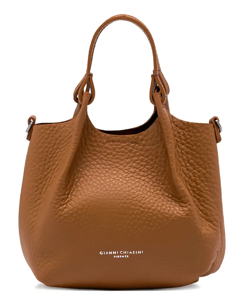 Gianni Chiarini Handtasche aus strukturiertem Leder - Braun Braun