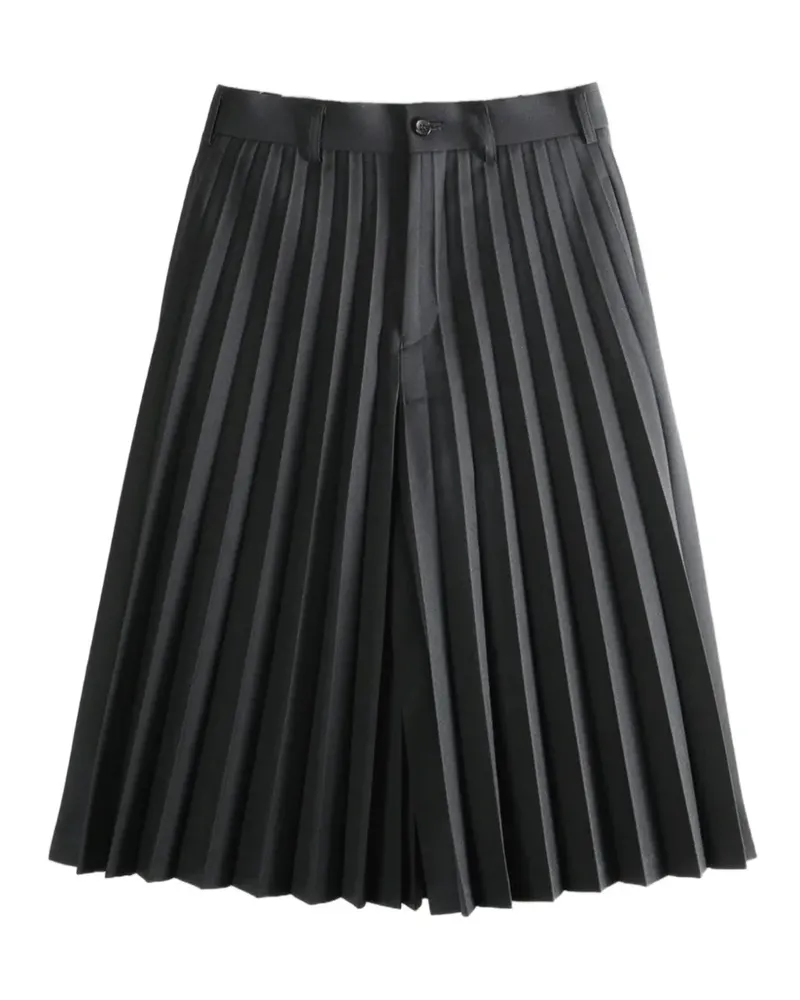Comme des Garçons pleated shorts - Schwarz Schwarz