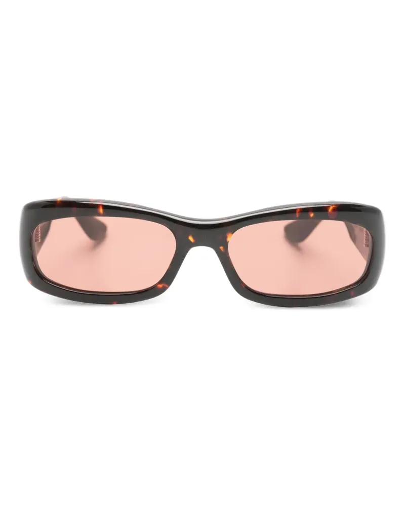 Port Tanger Saudade rectangle-frame sunglasses - Braun Braun