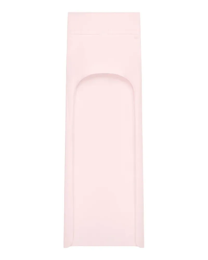 Courrèges Midirock mit Logo - Rosa Rosa