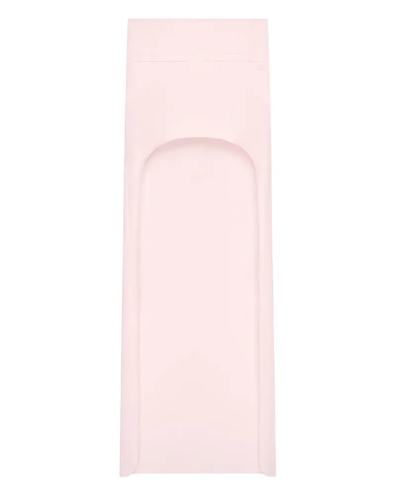 Courrèges Midirock mit Logo - Rosa Rosa