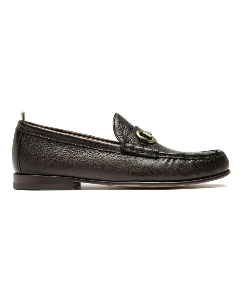 Officine Creative Italia Balfron horsebit leather loafers - Braun Braun