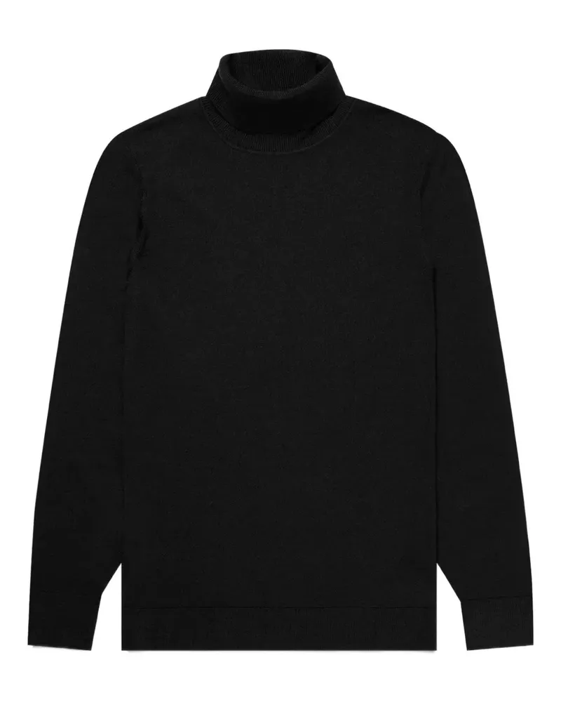 Sunspel Pullover mit Rollkragen - Schwarz Schwarz