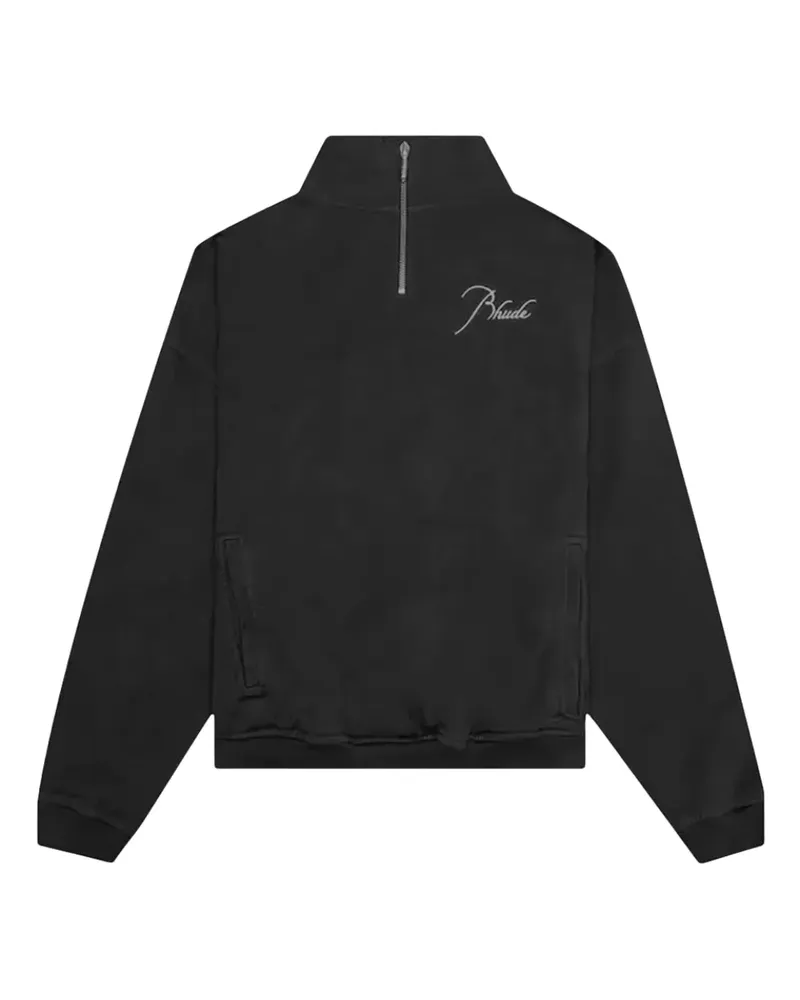 RHUDE Langärmeliger Pullover - Schwarz Schwarz