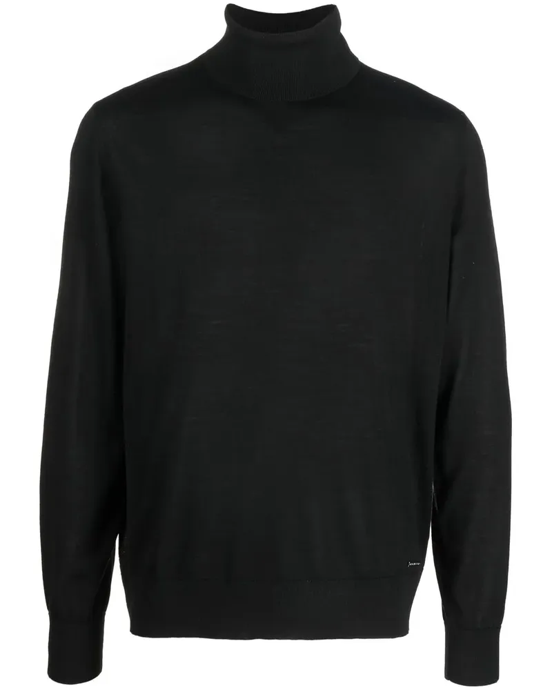 Dsquared2 Pullover mit Rollkragen - Schwarz Schwarz