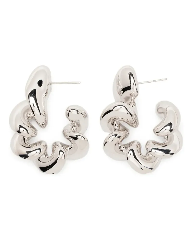 Maria Black spiral earrings - Silber Silber