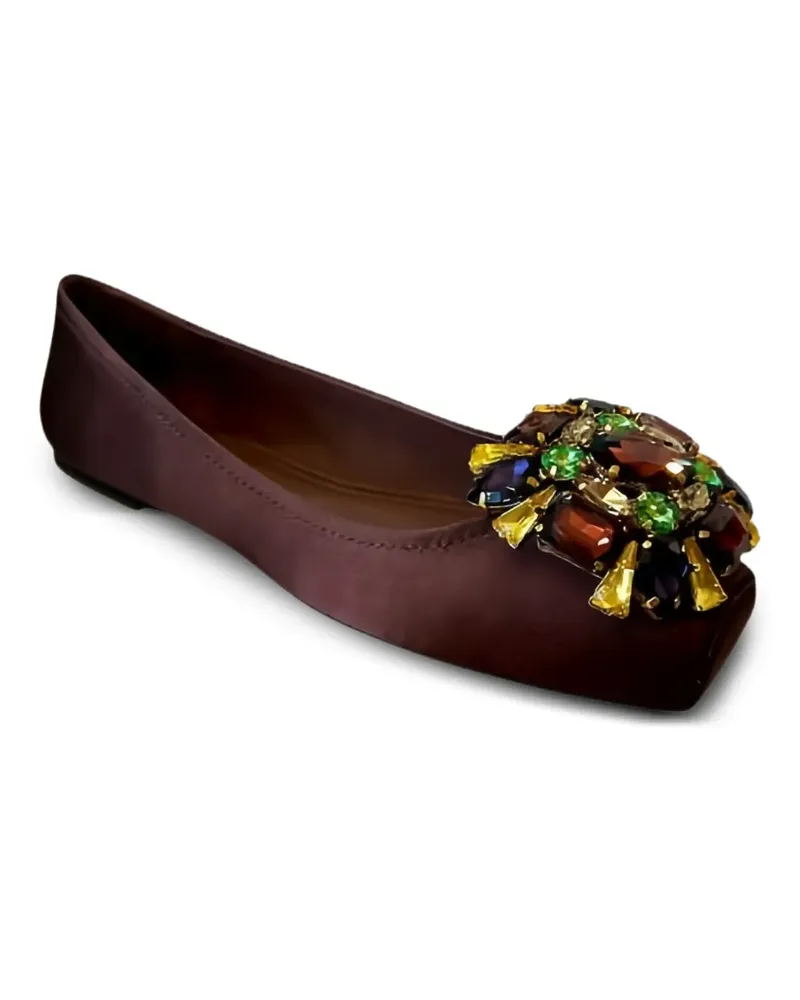 Jeffrey Campbell square-toe ballet flats - Braun Braun