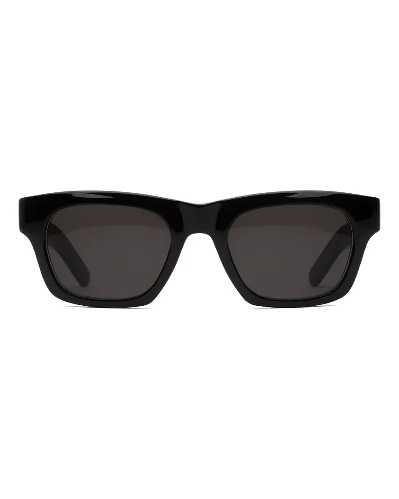 RETROSUPERFUTURE Sintesi Sonnenbrille mit eckigem Gestell - Schwarz Schwarz