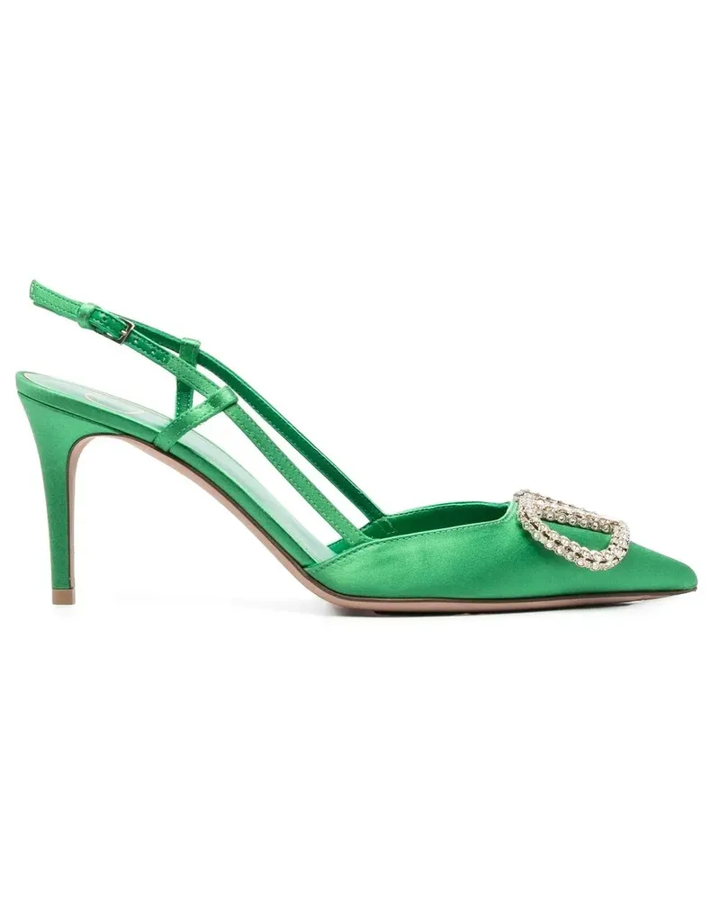 Valentino Garavani VLogo Pumps 80mm - Grün Grün
