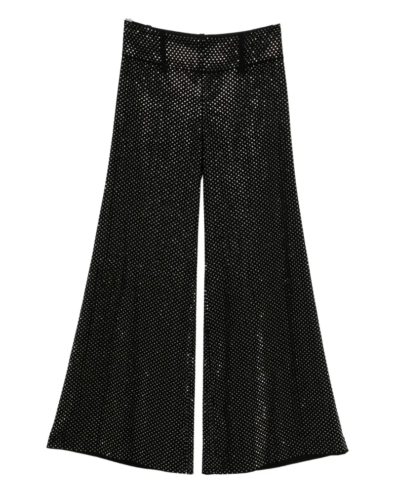 Alice + Olivia studded trousers - Schwarz Schwarz