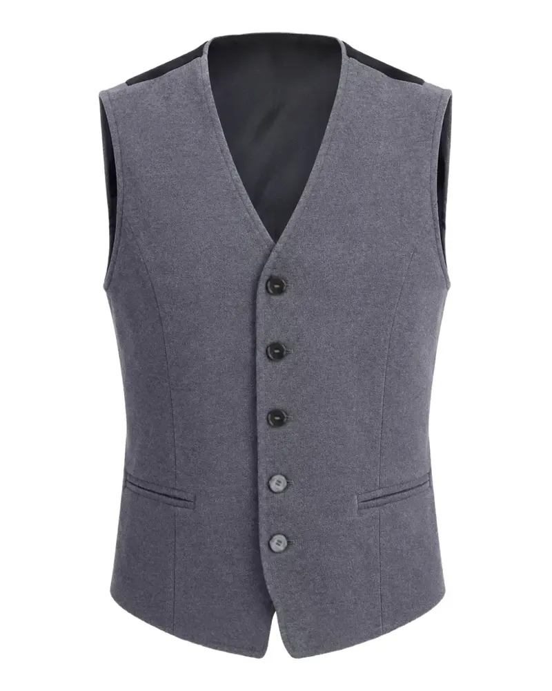CoSTUME NATIONAL Geknöpftes Top - Grau Grau