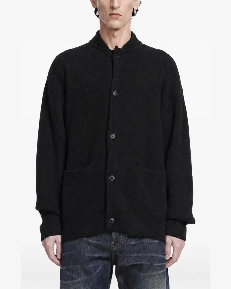 Giorgio Armani Cardigan mit Knöpfen - Schwarz Schwarz